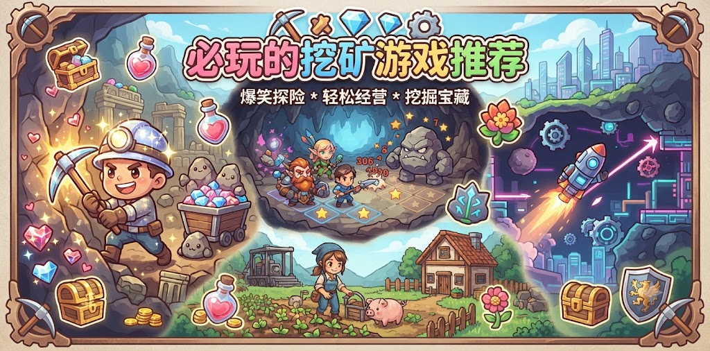 必玩的挖矿游戏推荐