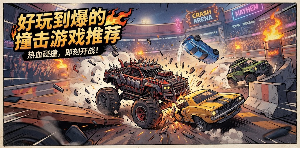 好玩到爆的撞击游戏推荐