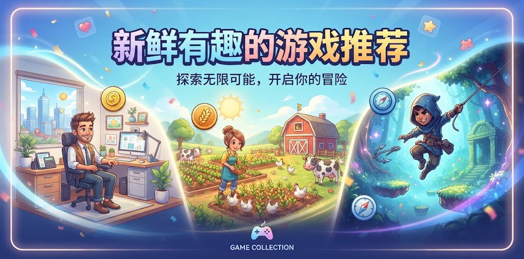 新鲜有趣的游戏推荐