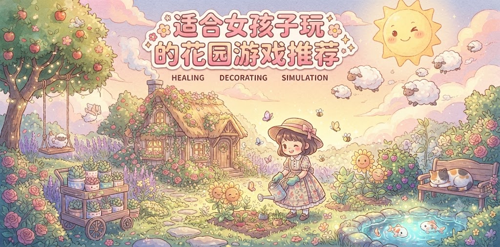适合女孩子玩的花园游戏推荐