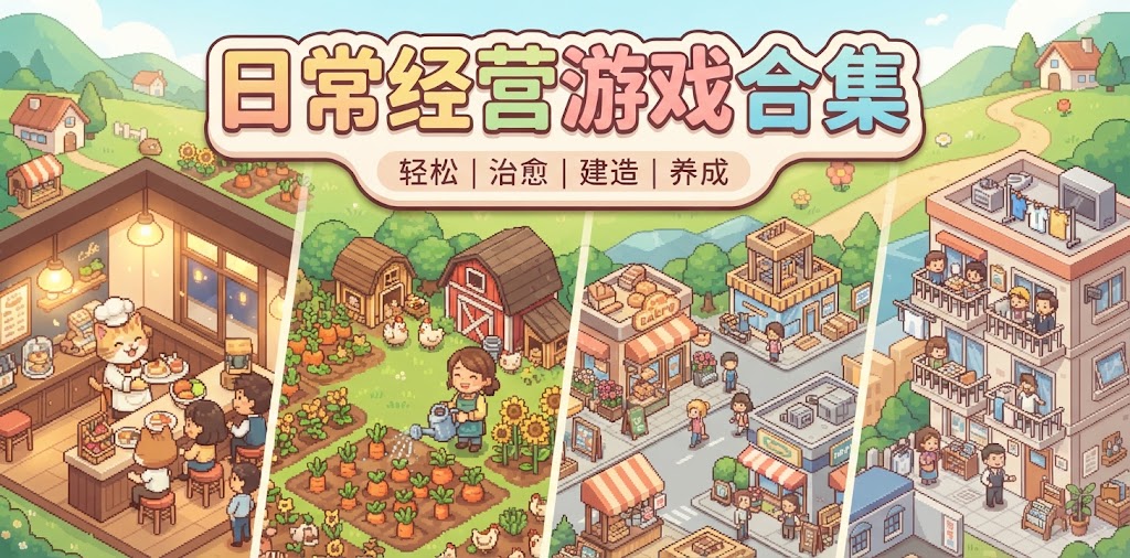 很有趣的经营游戏合集