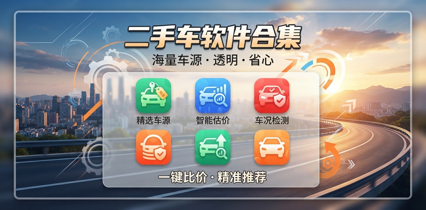 二手车有什么软件好用