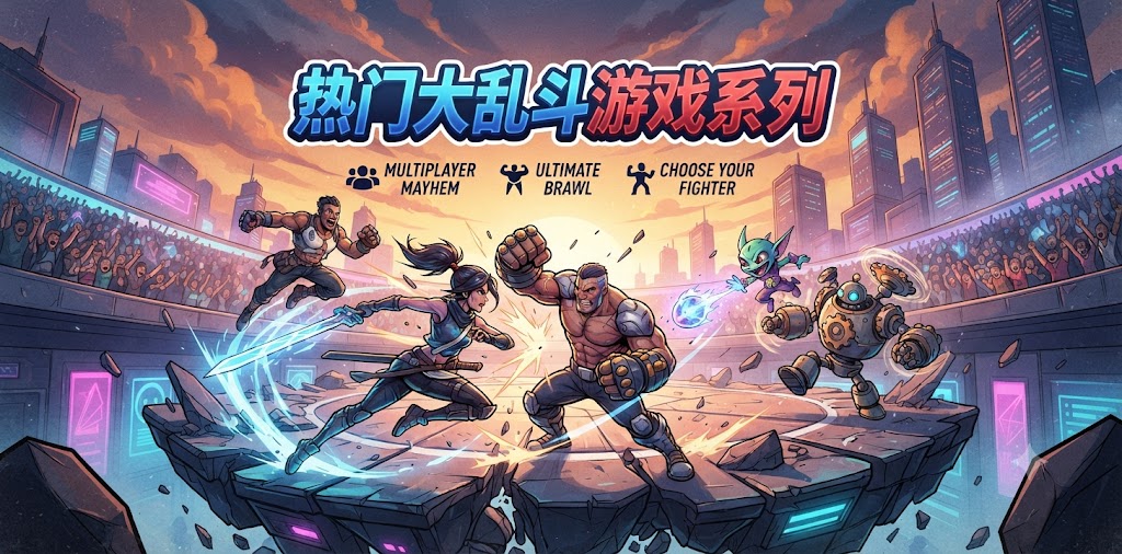 很热门的大乱斗游戏系列