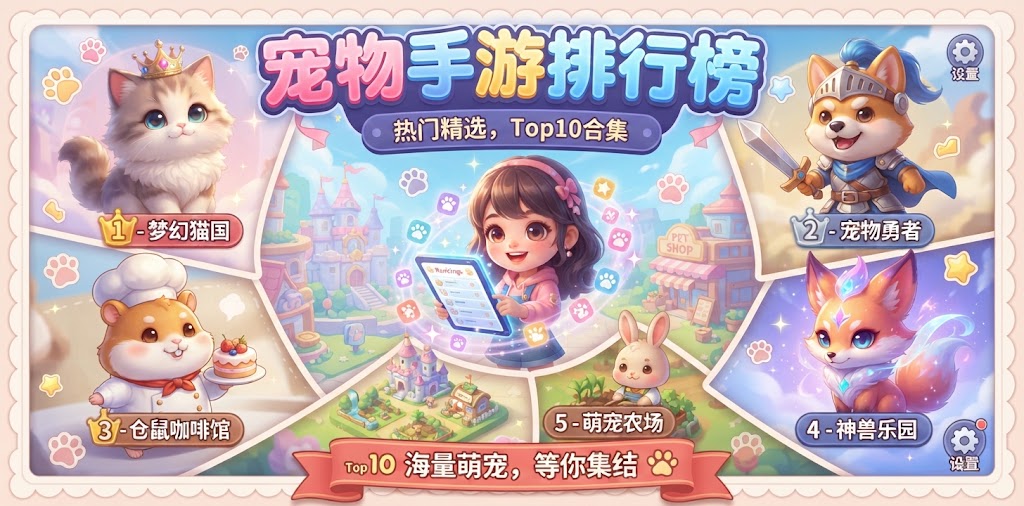 宠物手游排行榜