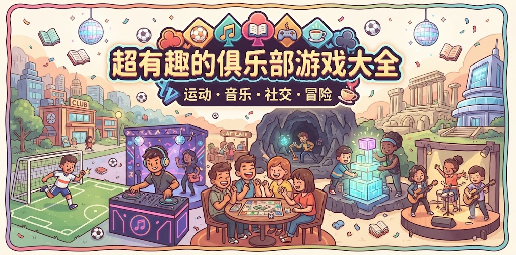 超有趣的俱乐部游戏大全