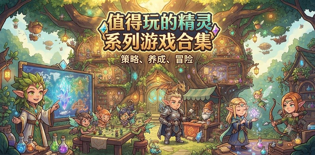 值得玩的精灵系列游戏合集