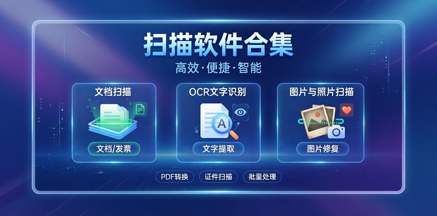 扫描工具哪个好用推荐