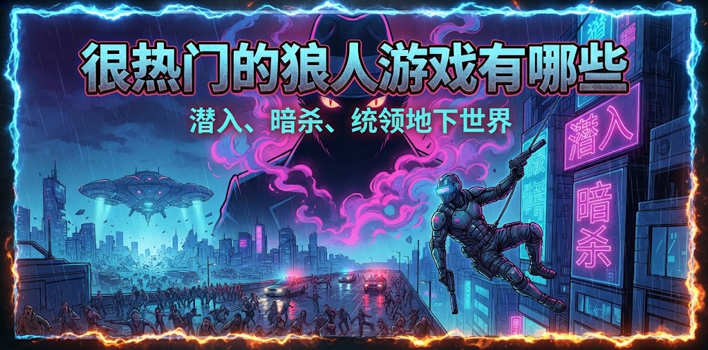 很热门的狼人游戏有哪些