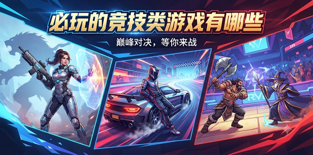 必玩的竞技类游戏有哪些