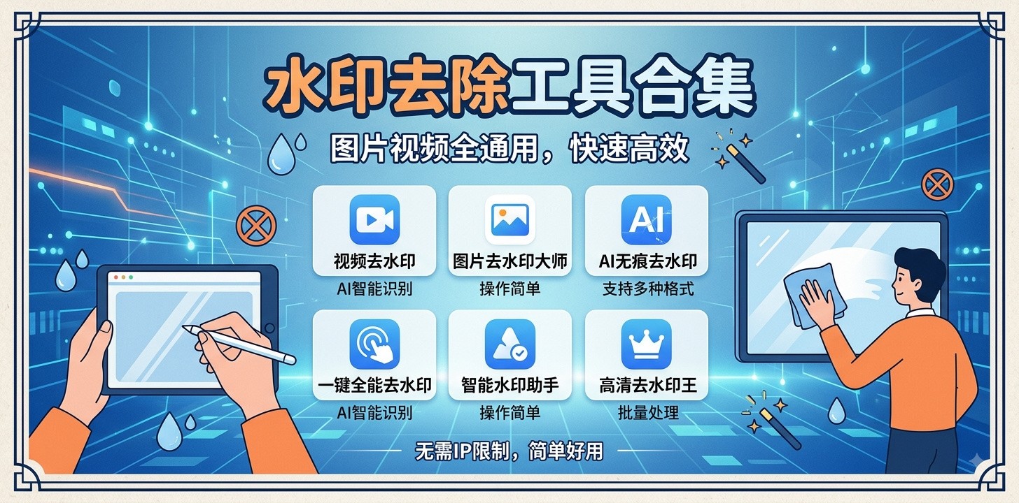 去水印必备手机APP