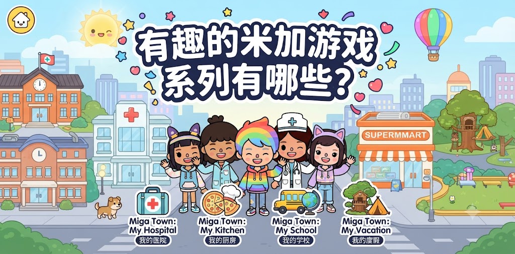 有趣的米加游戏系列有哪些