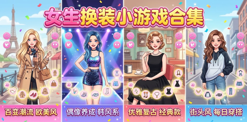 女生换装小游戏有哪些