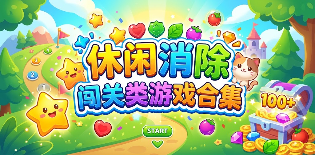 休闲消除闯关类游戏合集