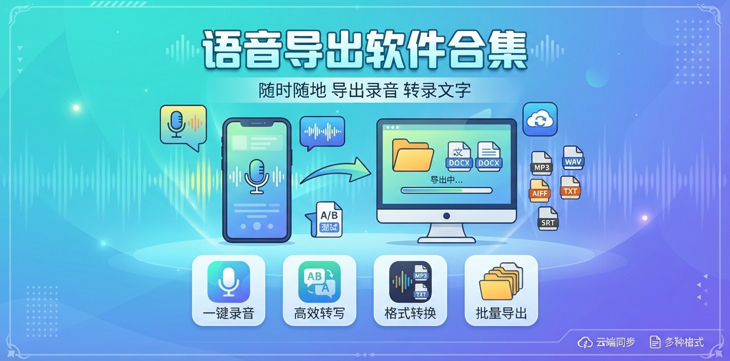 语音导出软件哪个好用