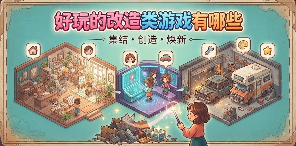 好玩的改造类游戏有哪些
