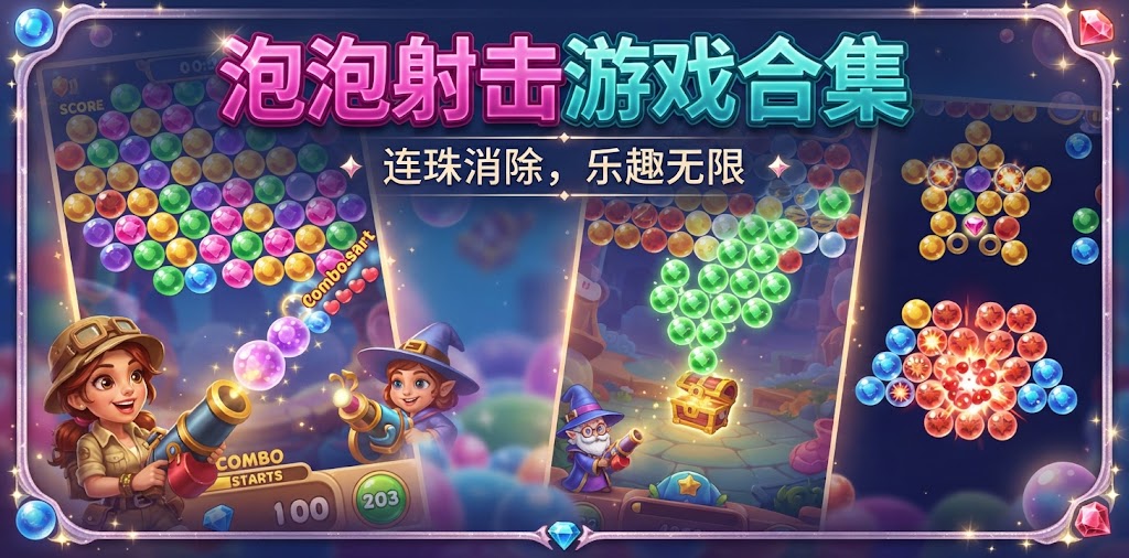 泡泡射击游戏合集