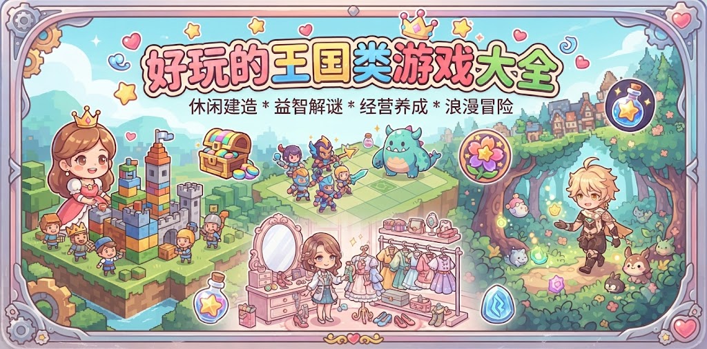 好玩的王国类游戏大全