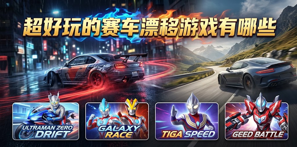 超好玩的赛车漂移游戏有哪些
