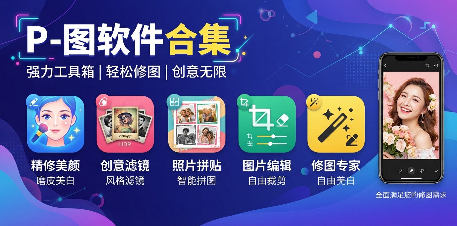 简单好用的p图软件有哪些