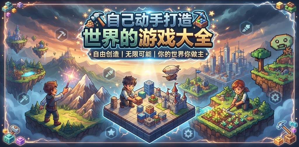 自己动手创造世界的游戏大全