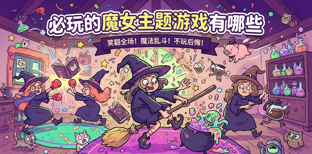 必玩的魔女主题游戏有哪些