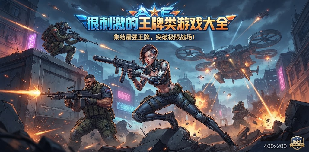 很刺激的王牌类游戏大全