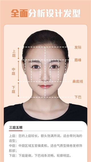 测脸型配发型app2