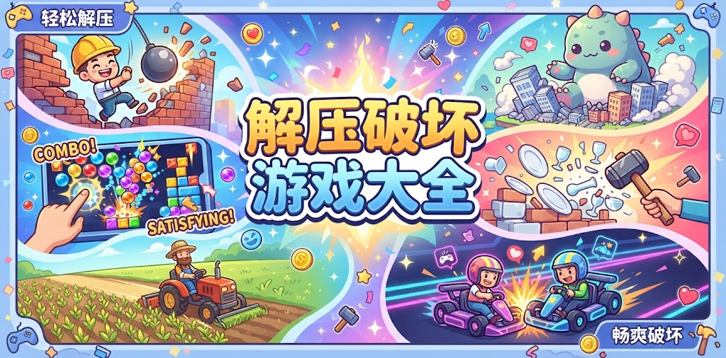 解压破坏游戏大全