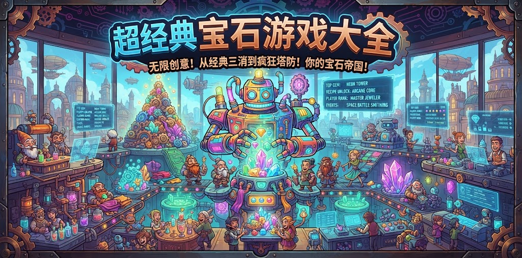 超经典的宝石游戏大全
