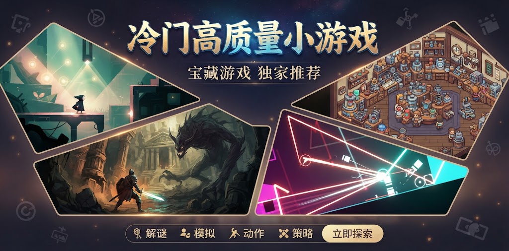 冷门高质量小游戏
