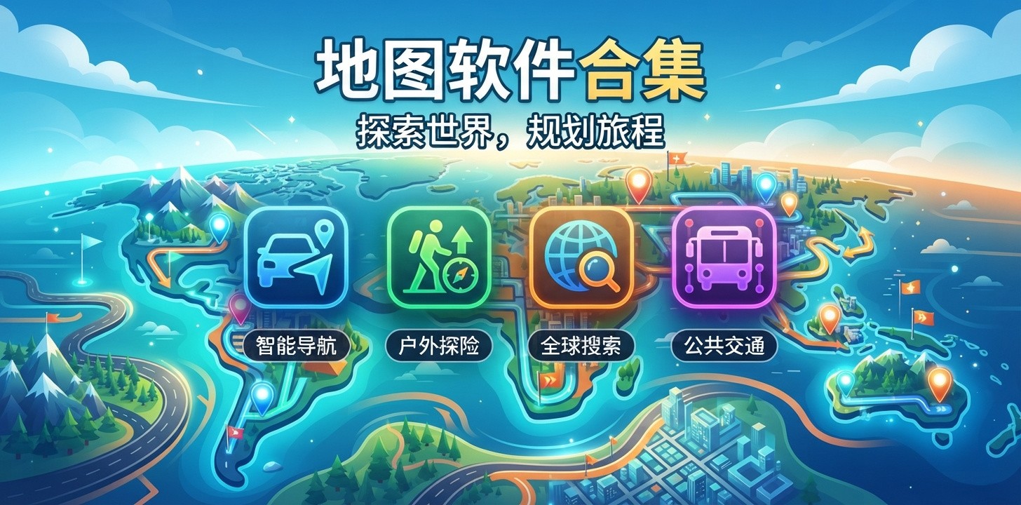 地图app比较推荐的软件