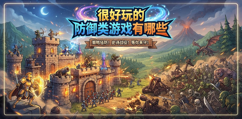 很好玩的防御类游戏有哪些