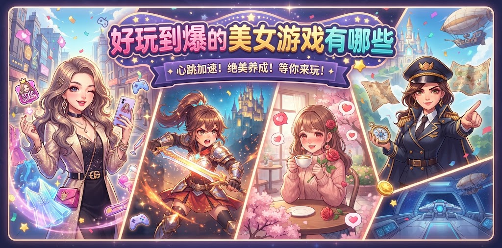 好玩到爆的美女游戏有哪些