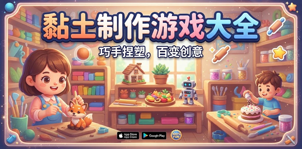 黏土制作游戏大全