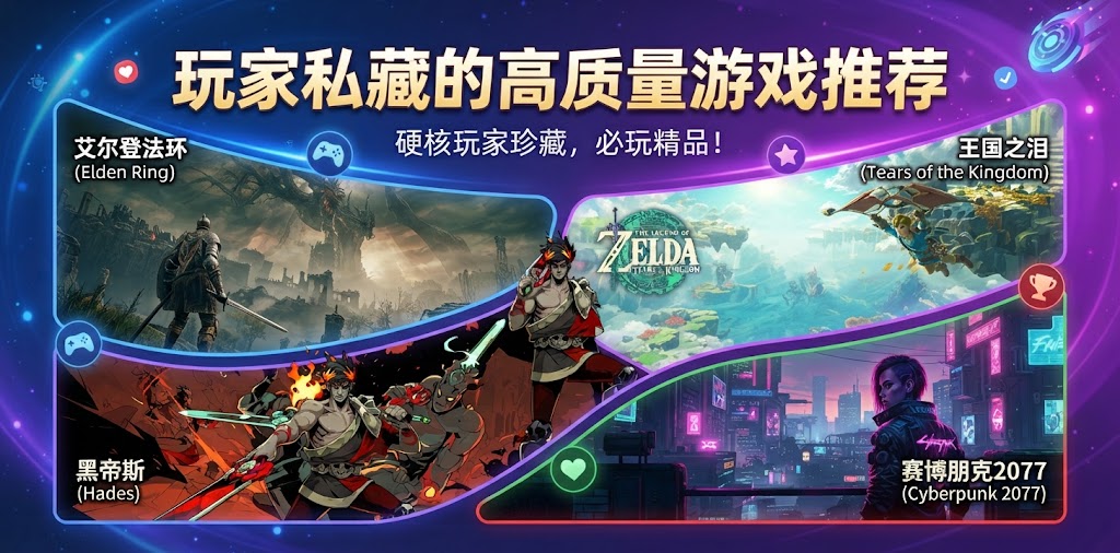 玩家私藏的高质量游戏推荐