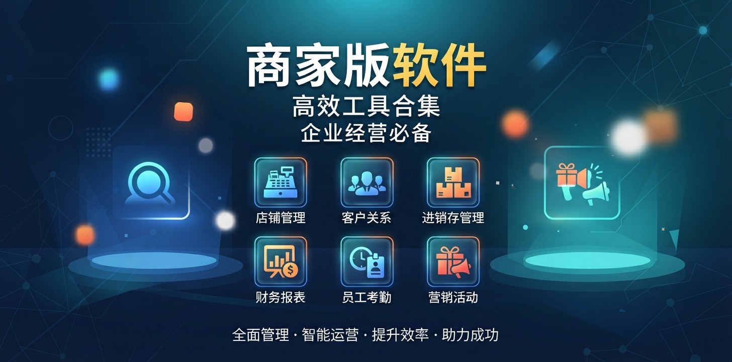 最全的商家版软件是哪个软件