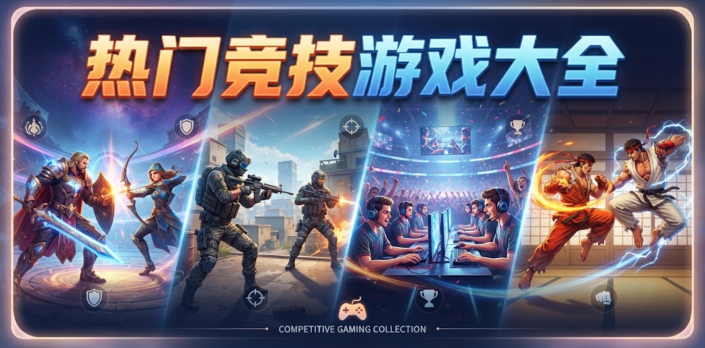 热门竞技游戏大全