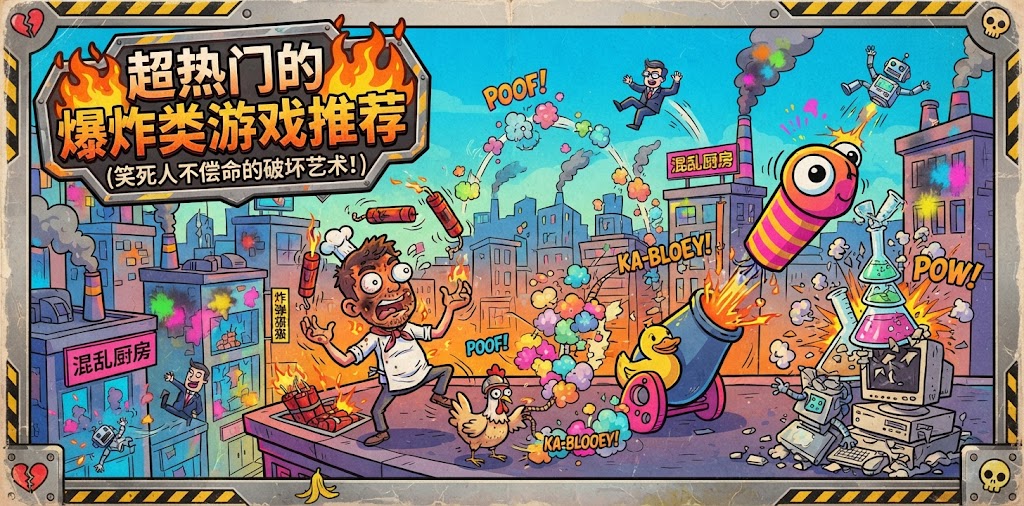 超热门的爆炸类游戏推荐