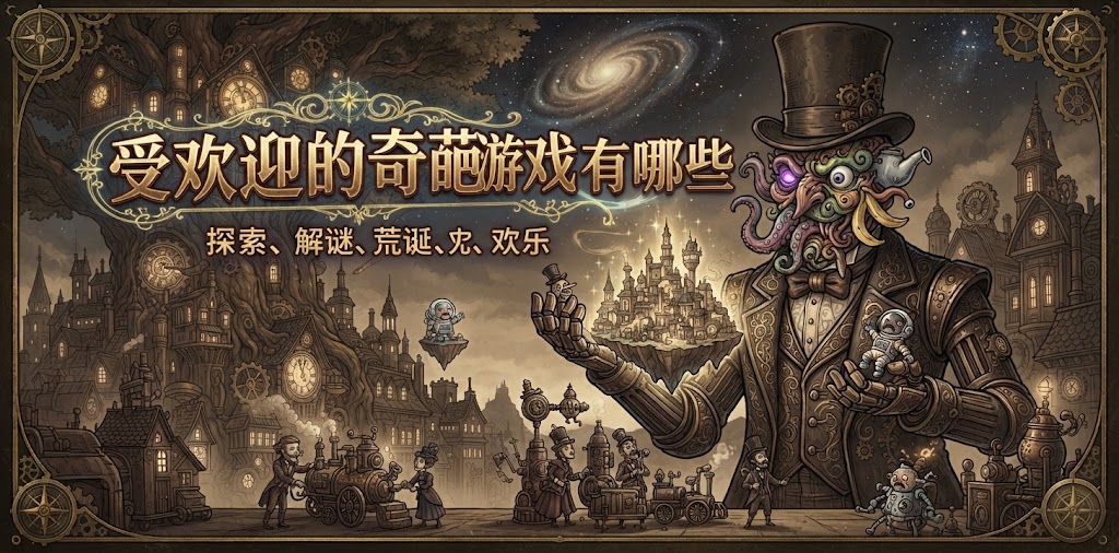 受欢迎的奇葩游戏有哪些