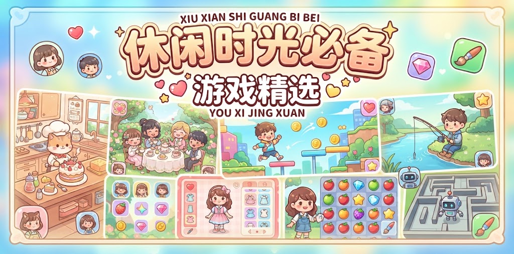 休闲时光必备游戏精选