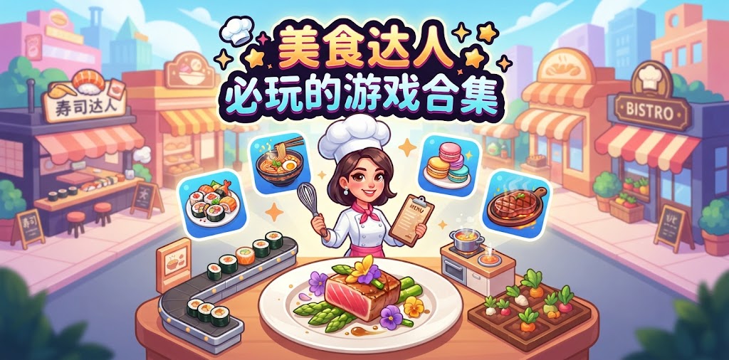 美食达人必玩的游戏合集