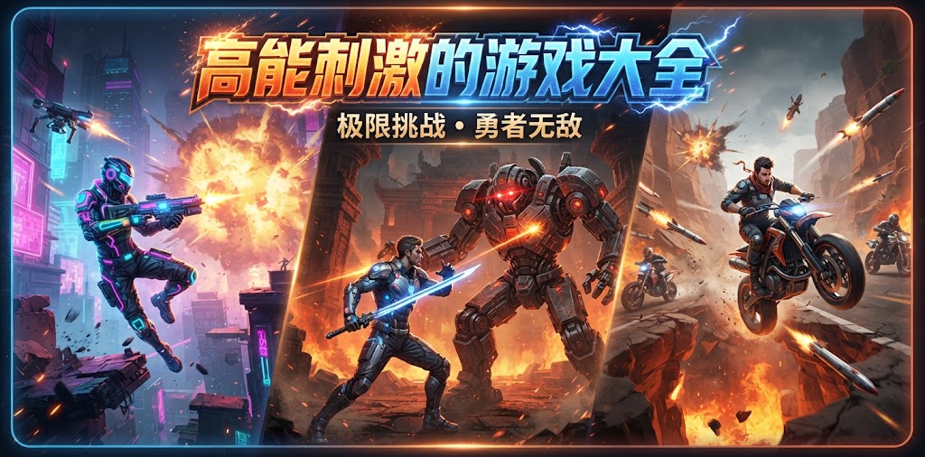 高能刺激的游戏大全