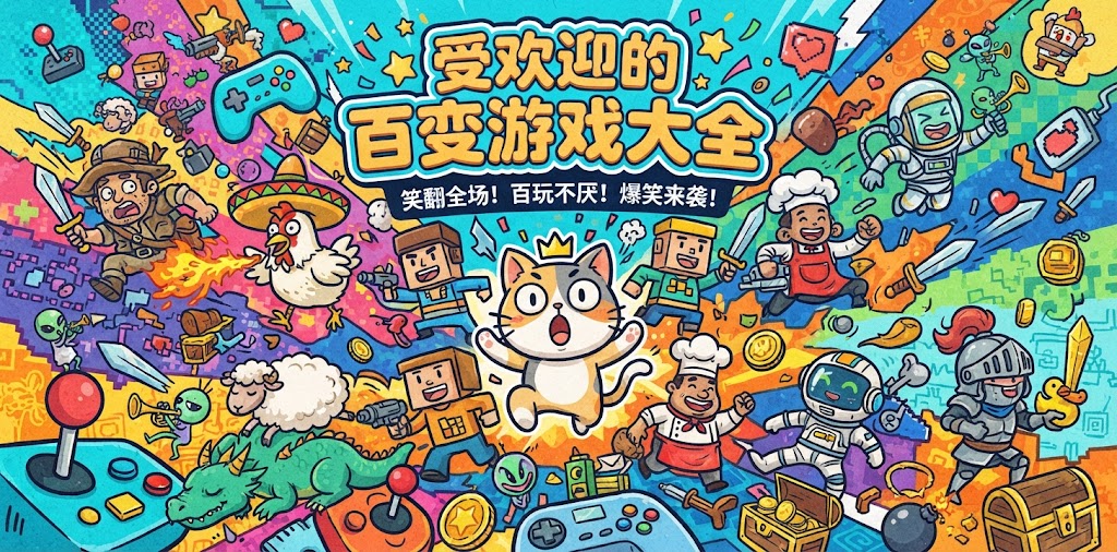 受欢迎的百变游戏大全