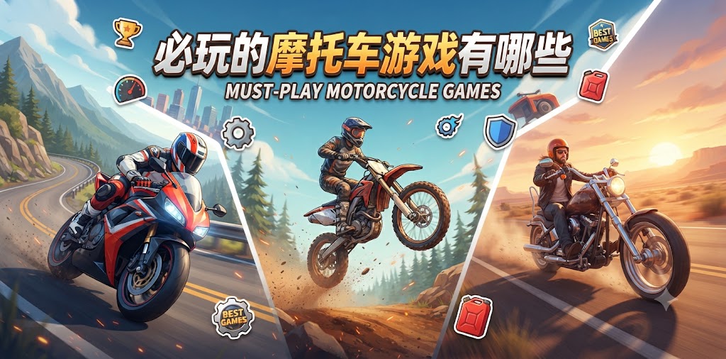 必玩的摩托车游戏有哪些