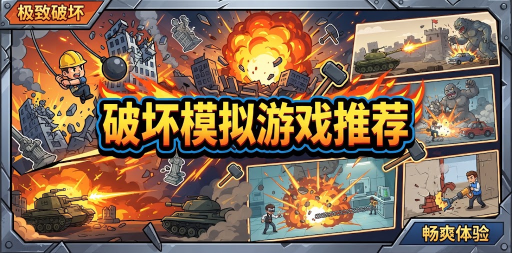 破坏模拟游戏推荐