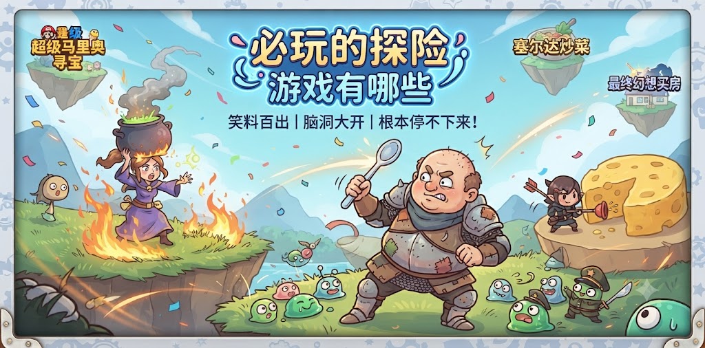 必玩的探险游戏有哪些
