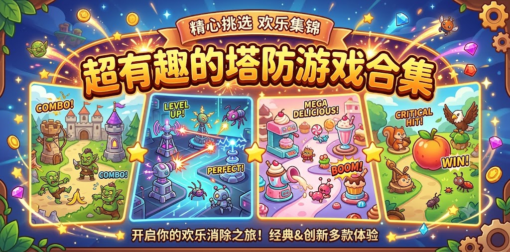 超有趣的塔防游戏合集
