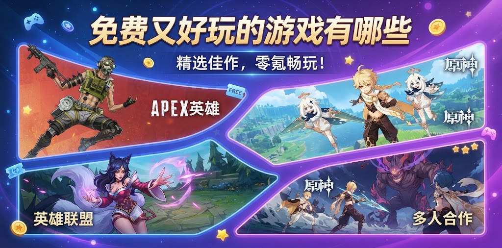 免费又好玩的游戏有哪些
