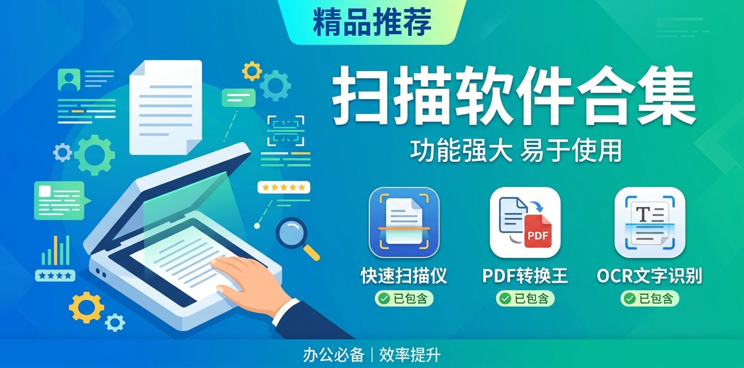 推荐扫描软件哪个好