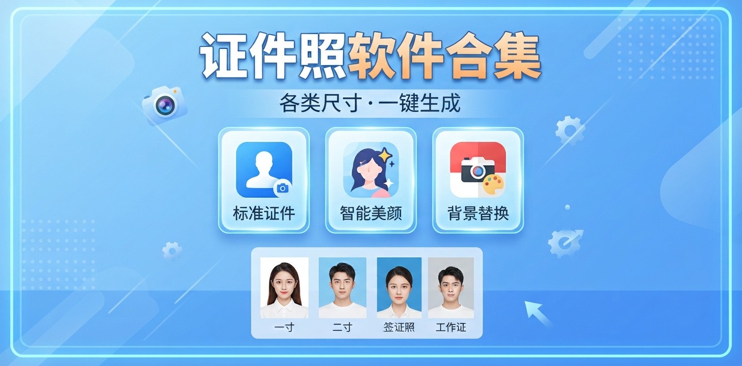 用手机照证件照的软件
